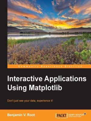 cover image of Interactive Applications Using Matplotlib